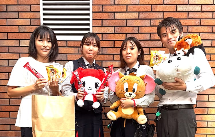 お菓子寄付活動